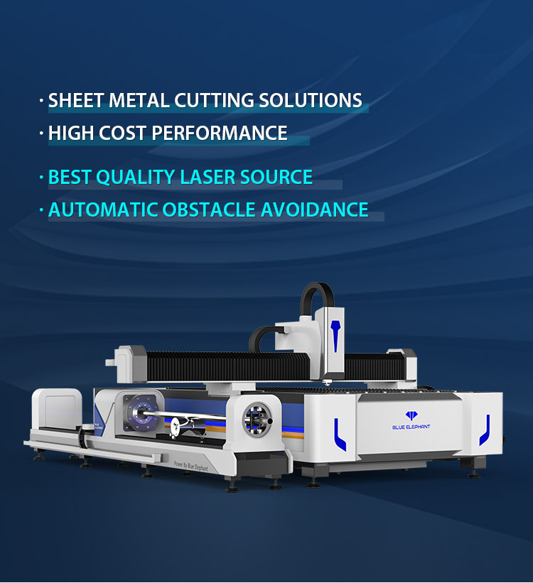 tube sheet metal laser cutting machine