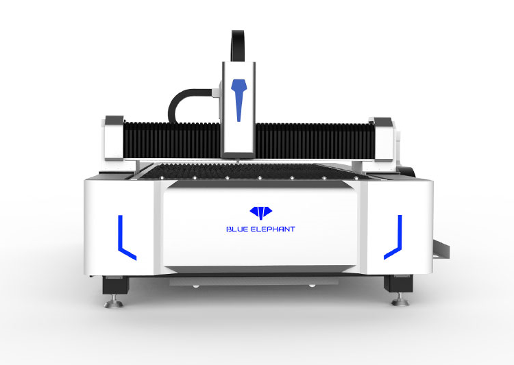1560 CNC metal cutting laser machines with single platform 1